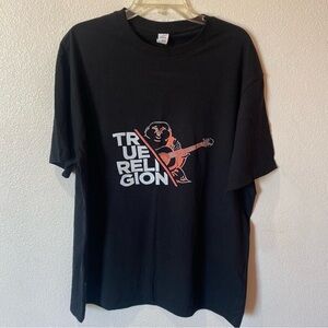 Black Graphic Tee Mens Size XL Black Graphic Tshirt